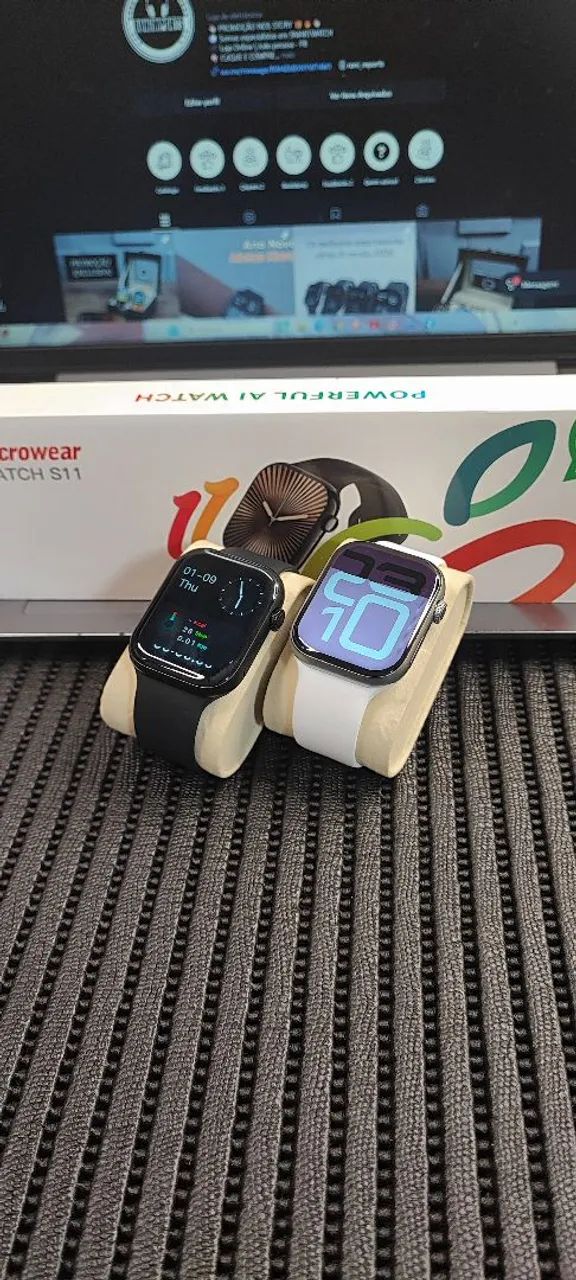 Smartwatch X11 plus - séries 11 - alta performance! Ganhe brindes