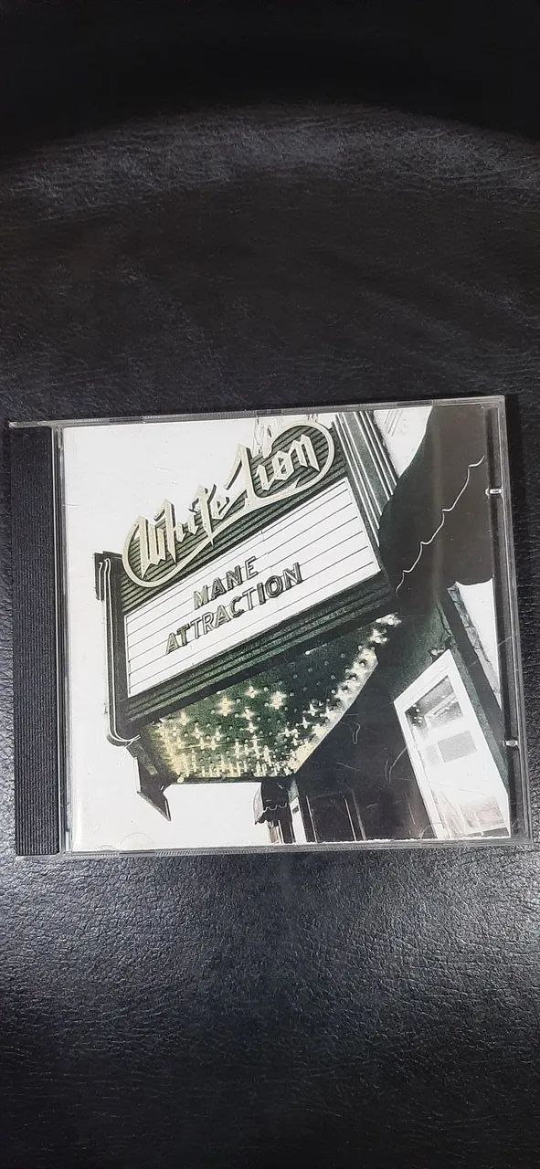 CD WHITE LION mane attraction  importado 