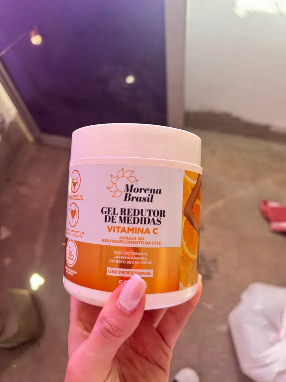 Gel de massagem profissional vit c 30,00