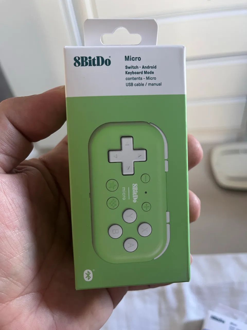 Mini controle 8bitdo - android, n switch, ios, win11, modo teclado - Foto 4