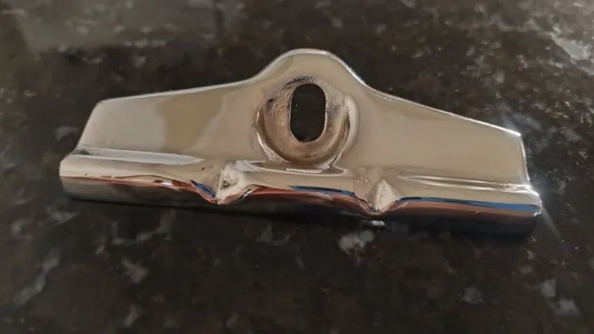 Suporte Fixação Bateria Opala Caravan Original Gm Cromado - Foto 6