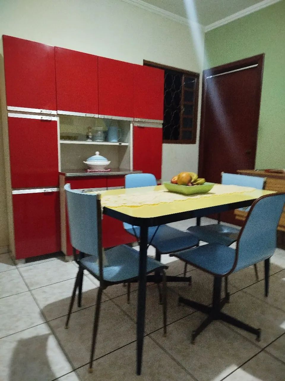 Raras Cadeiras fórmicas década 70 azul - Foto 4