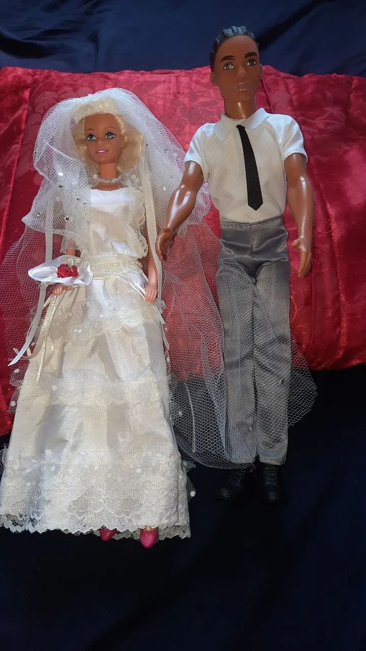 CASAL BARBIE ANTIGA MATTEL 