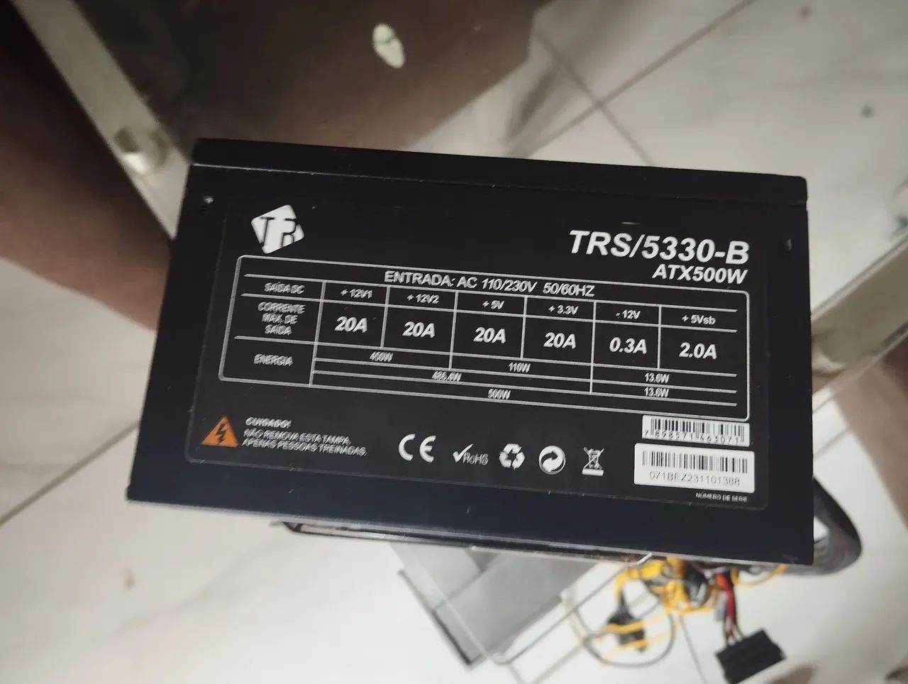 Fonte 500W chaveada