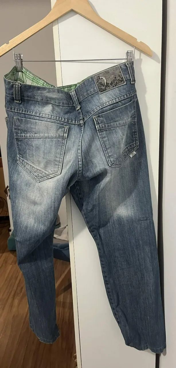 desapego Calça Jeans Lacoste 44 - Foto 2