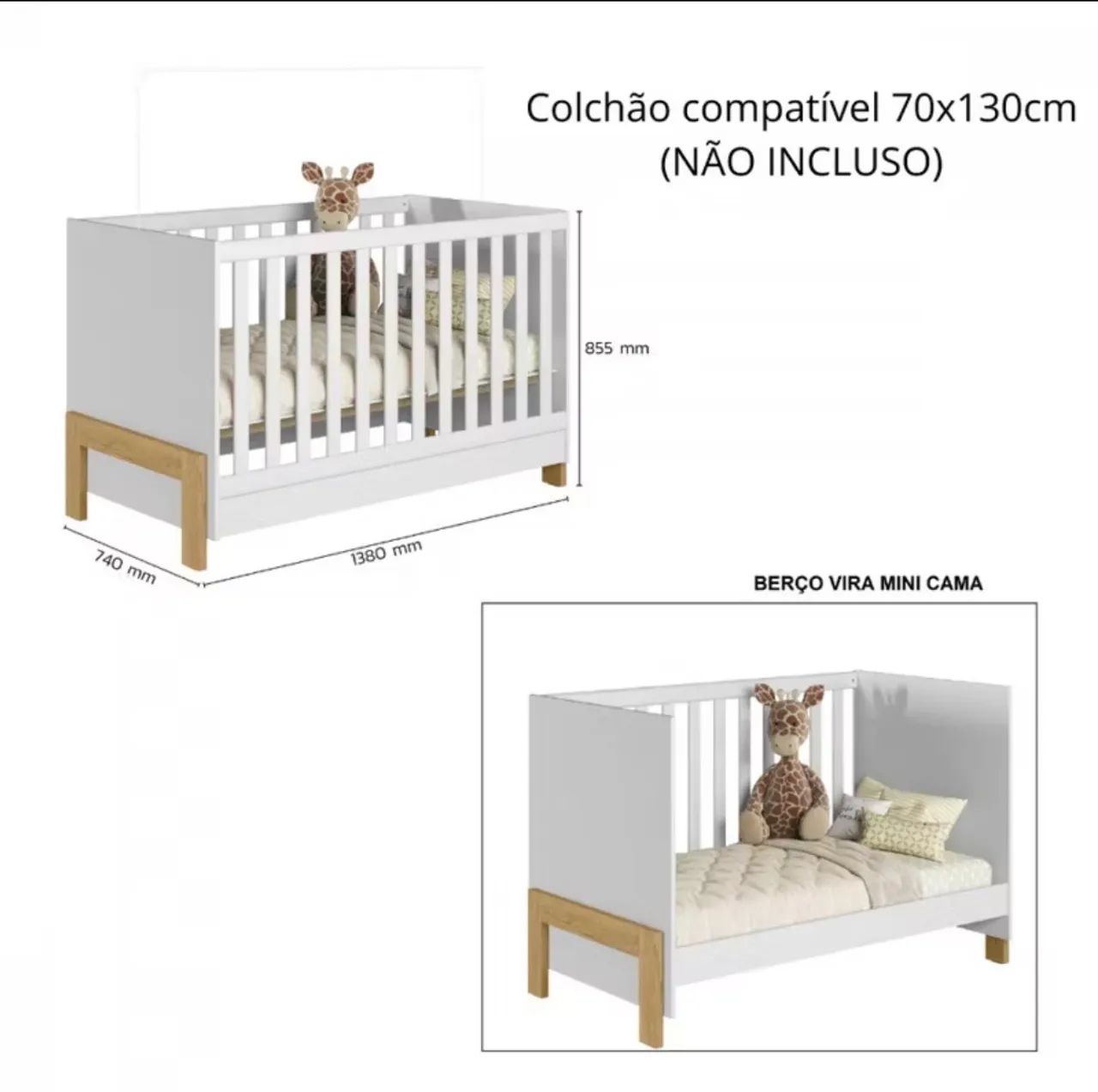 Berço Moisés - Foto 2