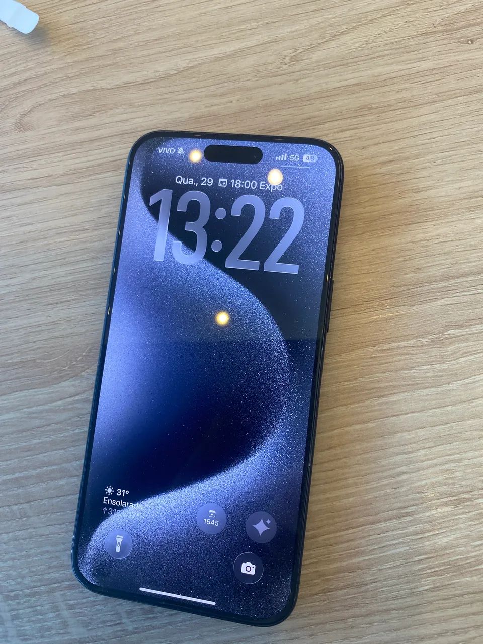 iPhone 15 pro Max azul titânio  - Foto 2