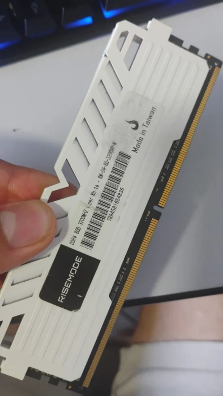 Pente de Memória Ram 8gb Rise mode funcionando normal - Foto 3