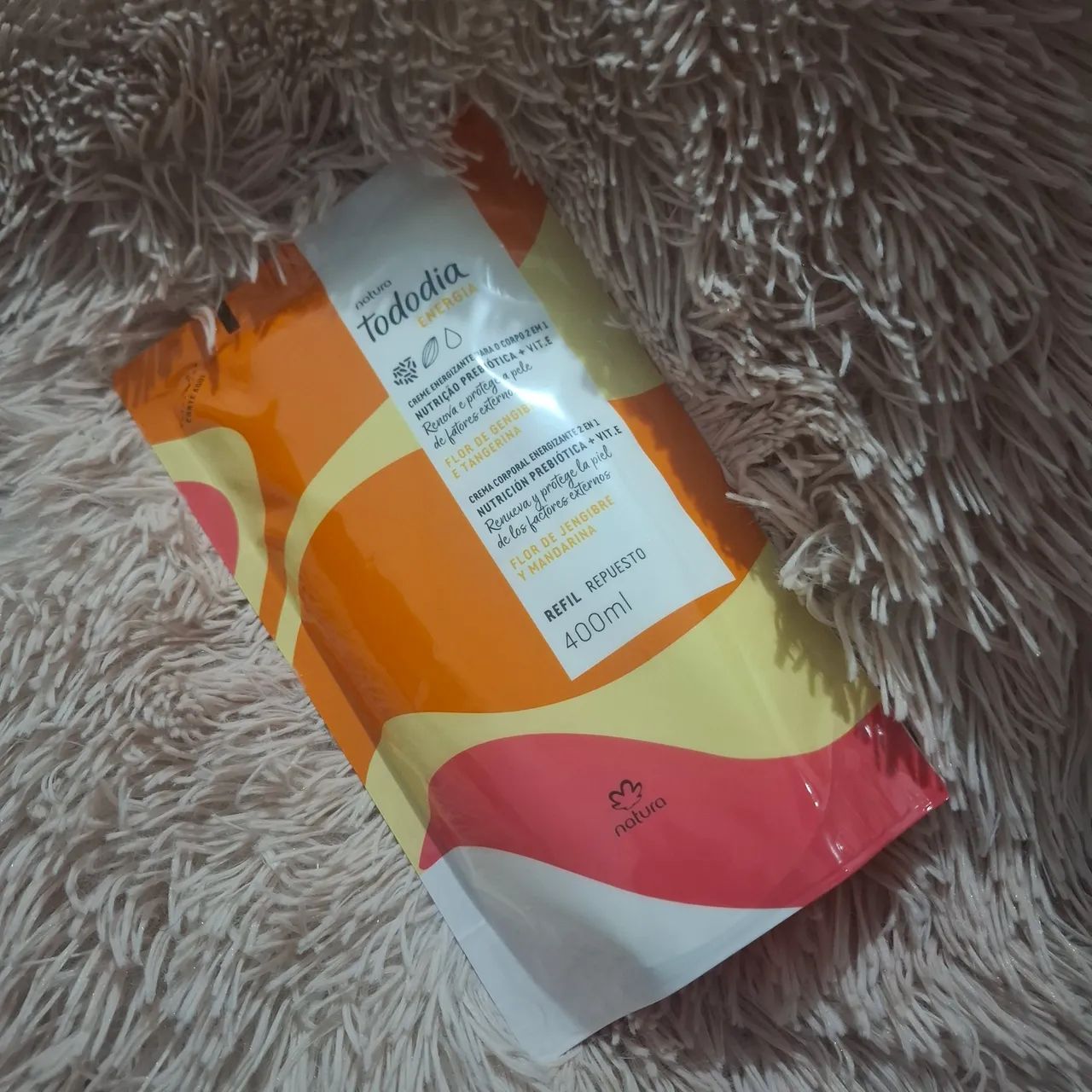 Refil hidratante Corporal Natura Tododia 400ml 