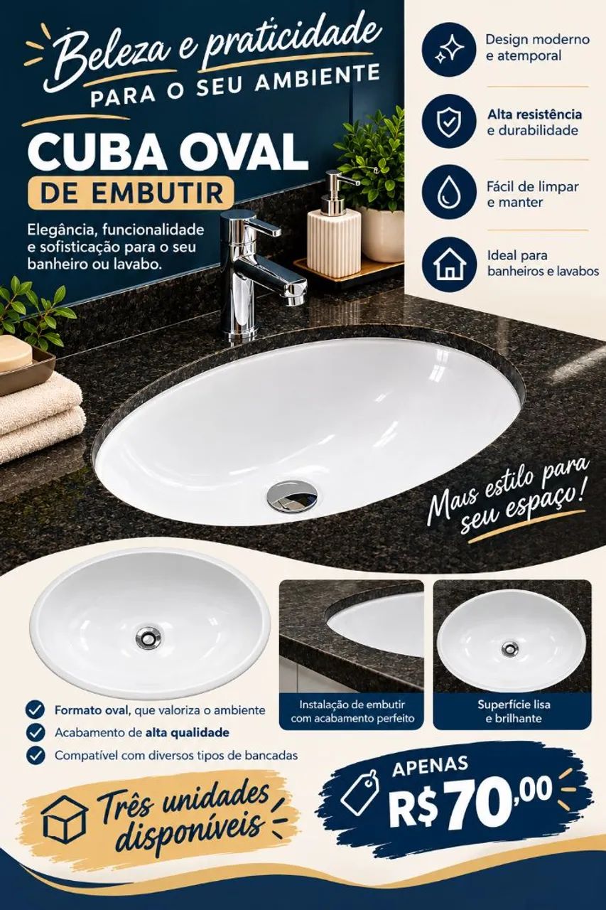 Cuba em louça 
