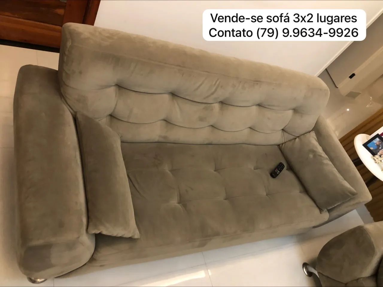 Sofá 3x2 lugares  - Foto 2