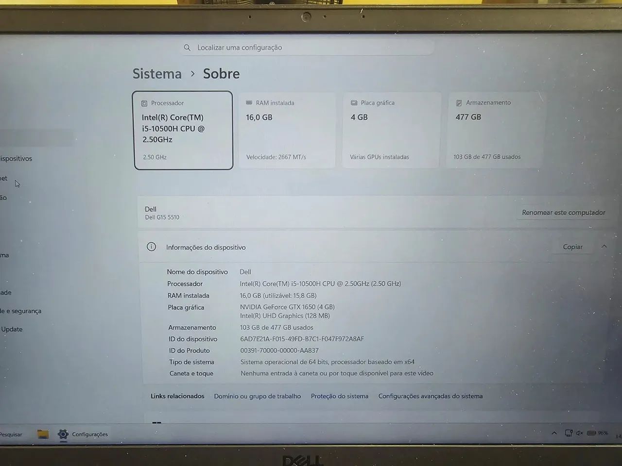 Notebook dell g15 - Foto 4