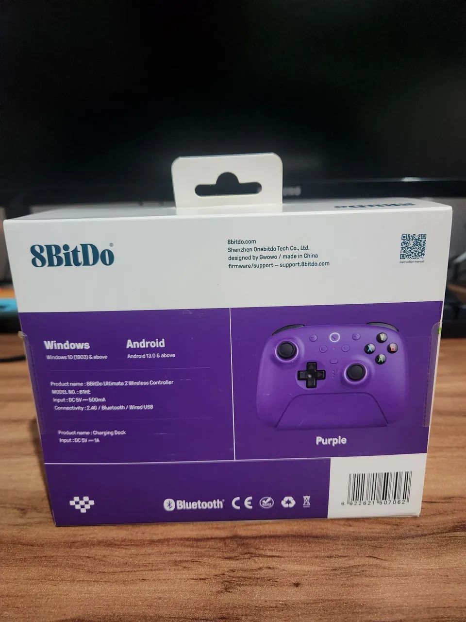 Controle 8bitdo 2 Wireless lacrado - Foto 5