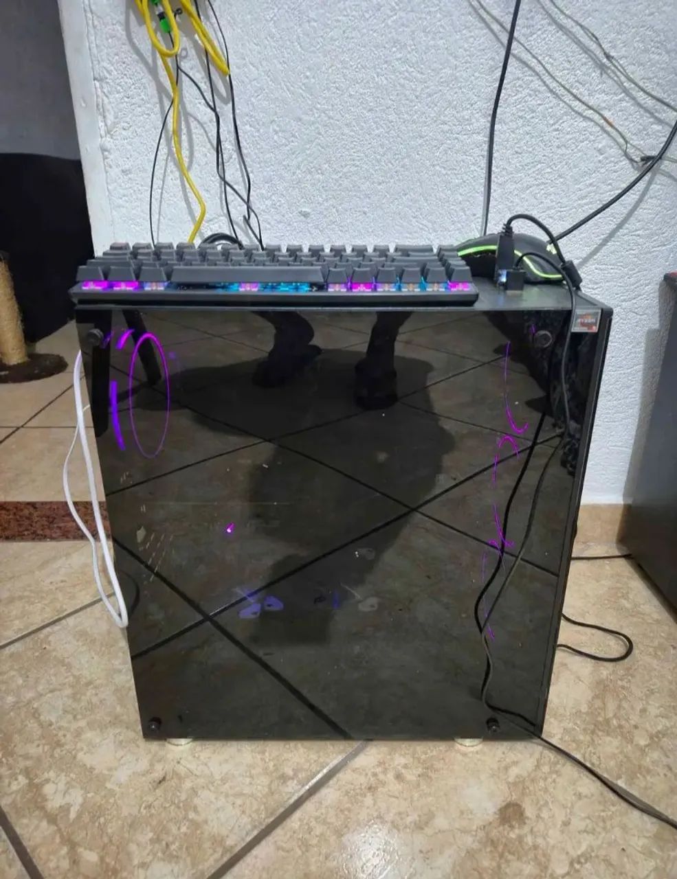 Pc gamer Ryzen 5500 rtx 3050 8gb 32gb ram - Foto 4