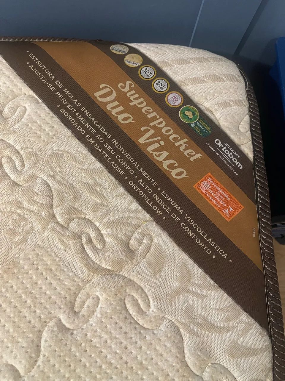 Cama King Ortobom com Baú  - Foto 4