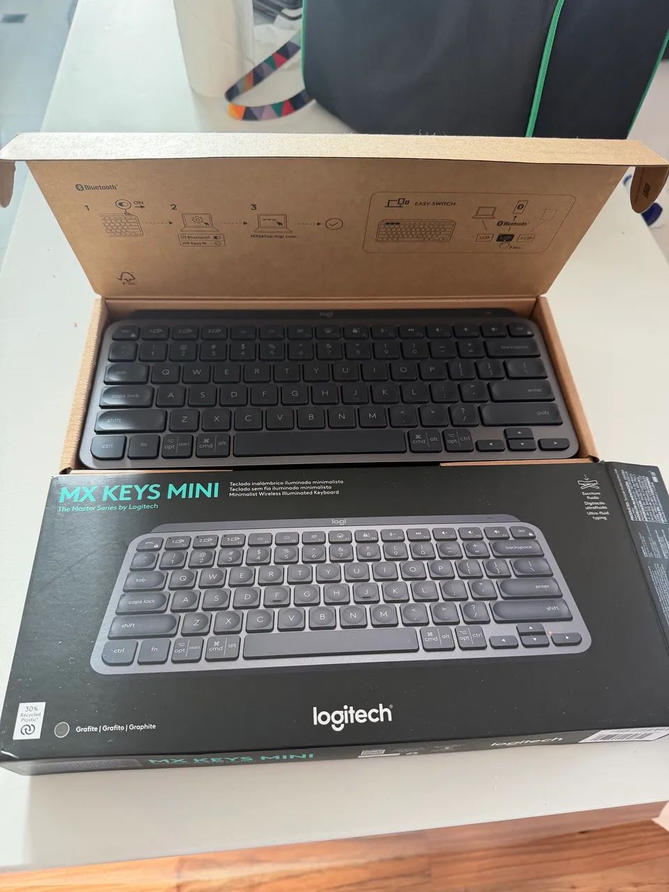 Teclado Logitech Mx Keys Mini - Foto 4