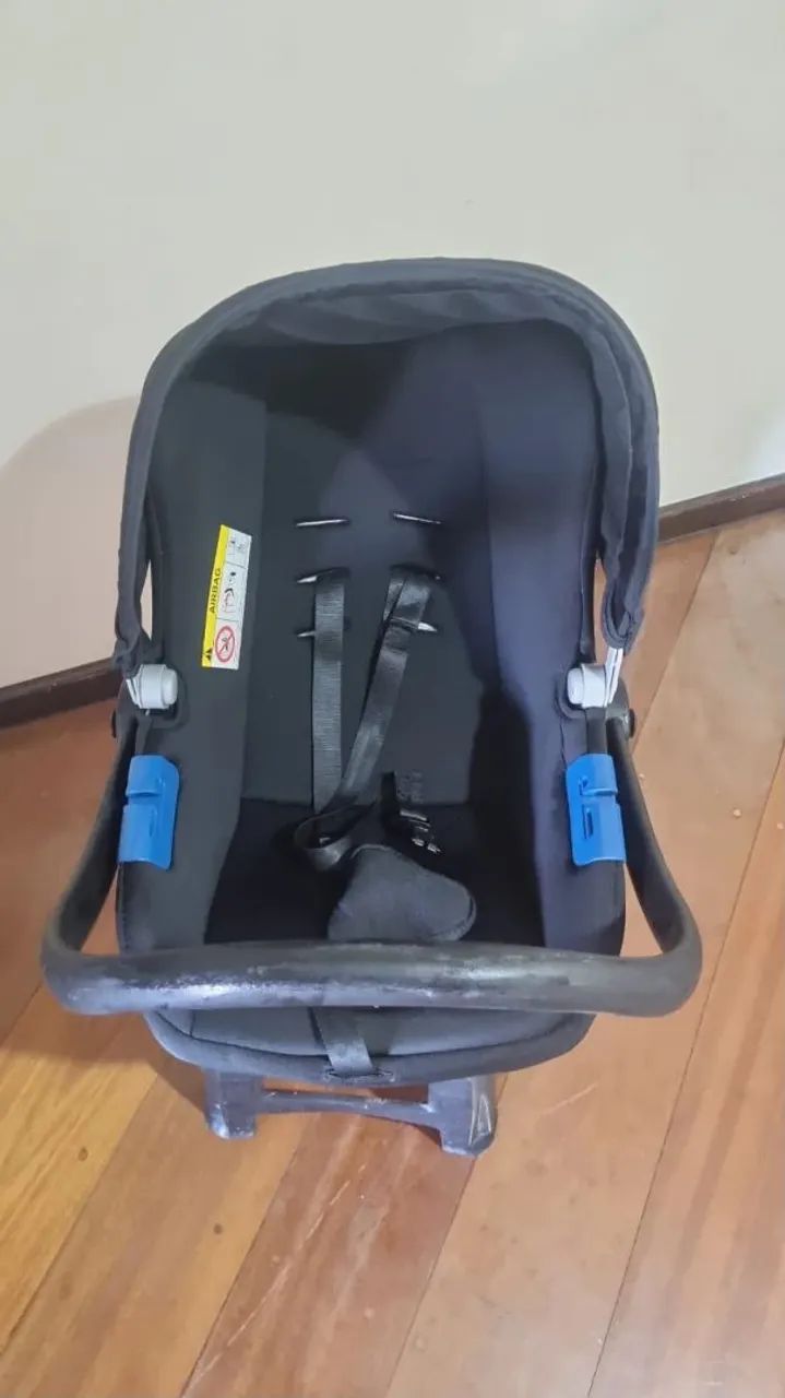 Bebê conforto Burigotto Touring X + base original - Foto 2