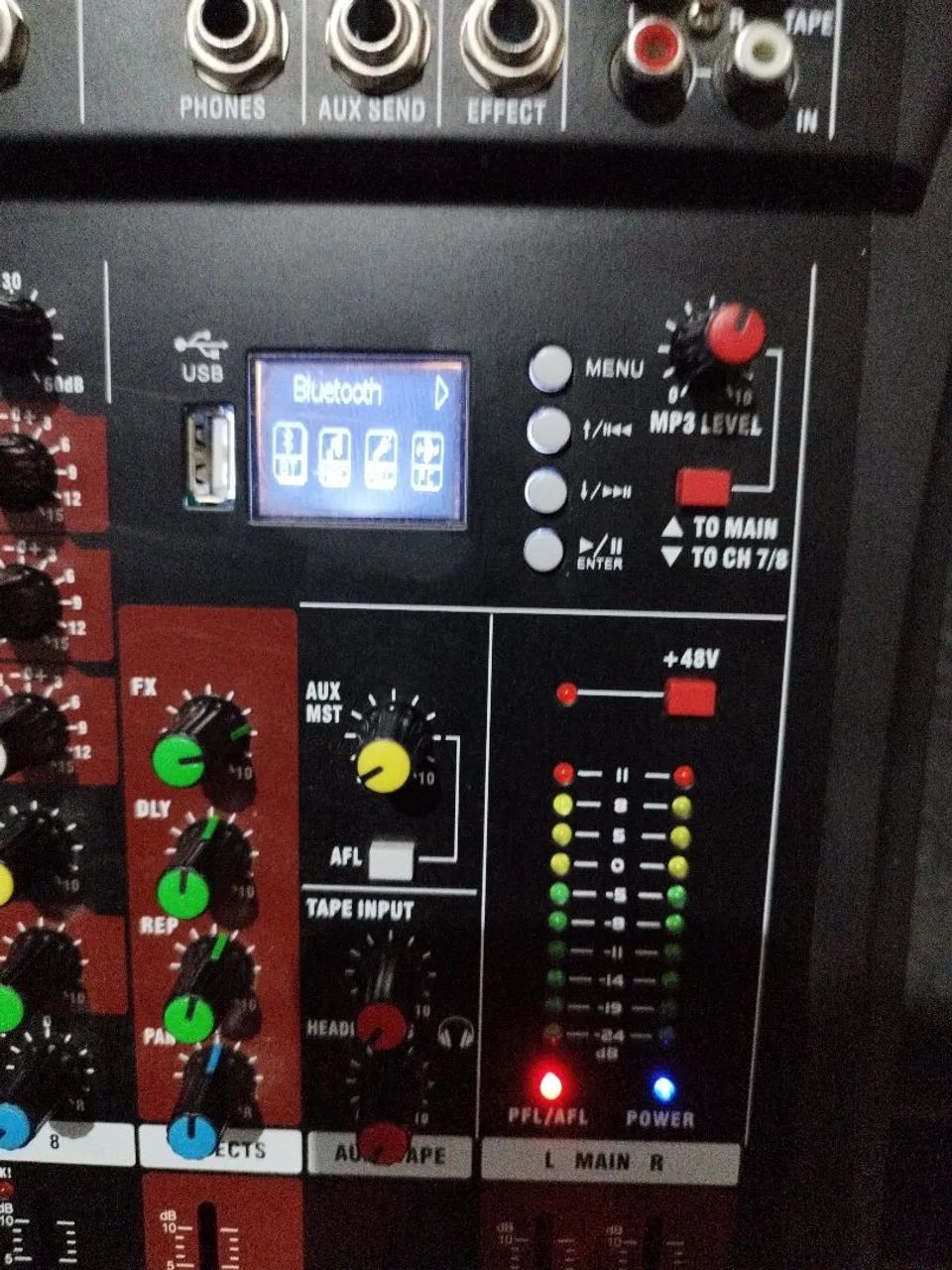 Mesa de som profissional Vedo 8 canais  - Foto 2