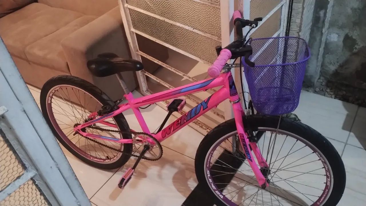 Bicicleta infantil feminina 