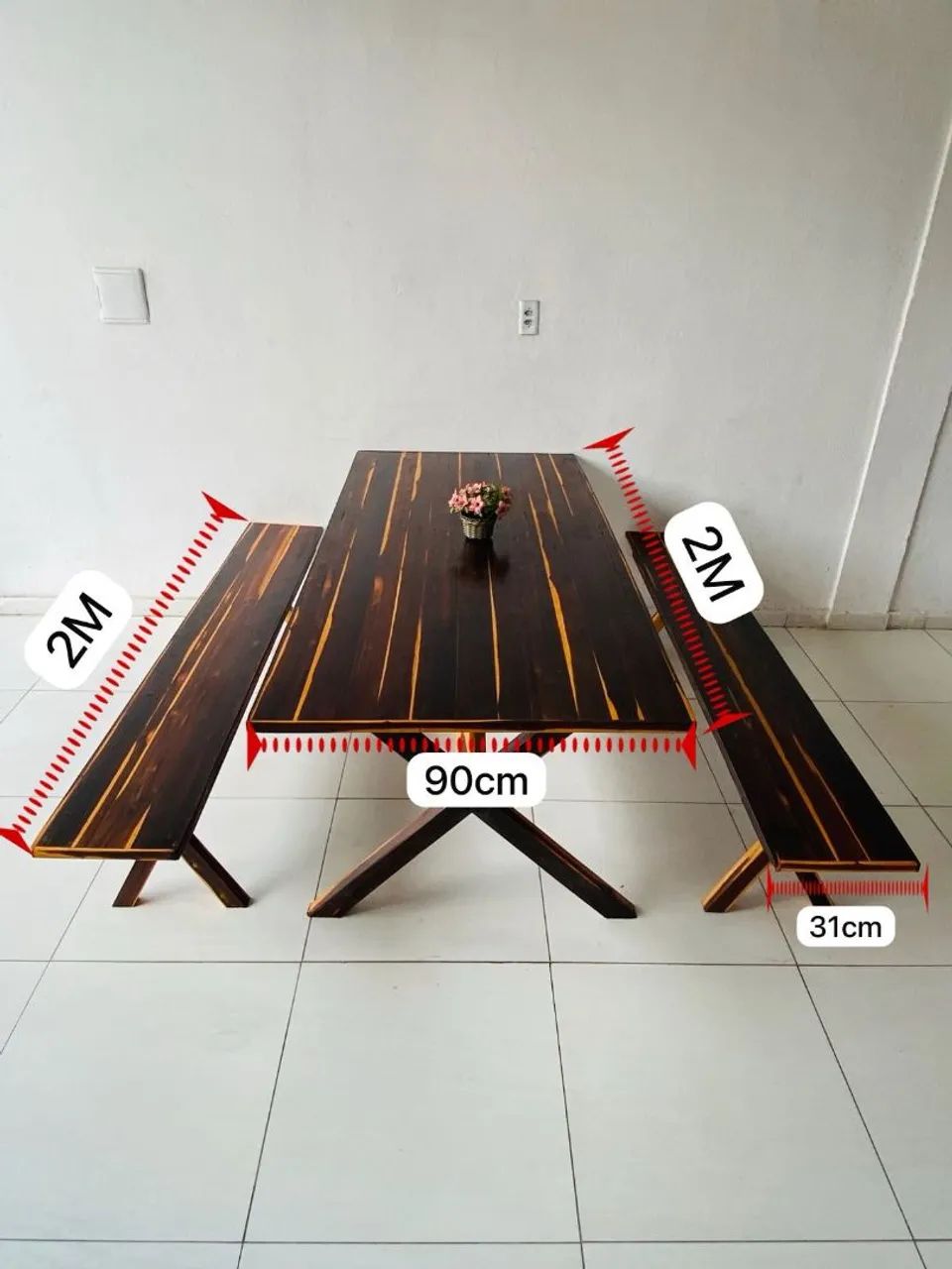 Conjunto de Madeira  - Foto 5