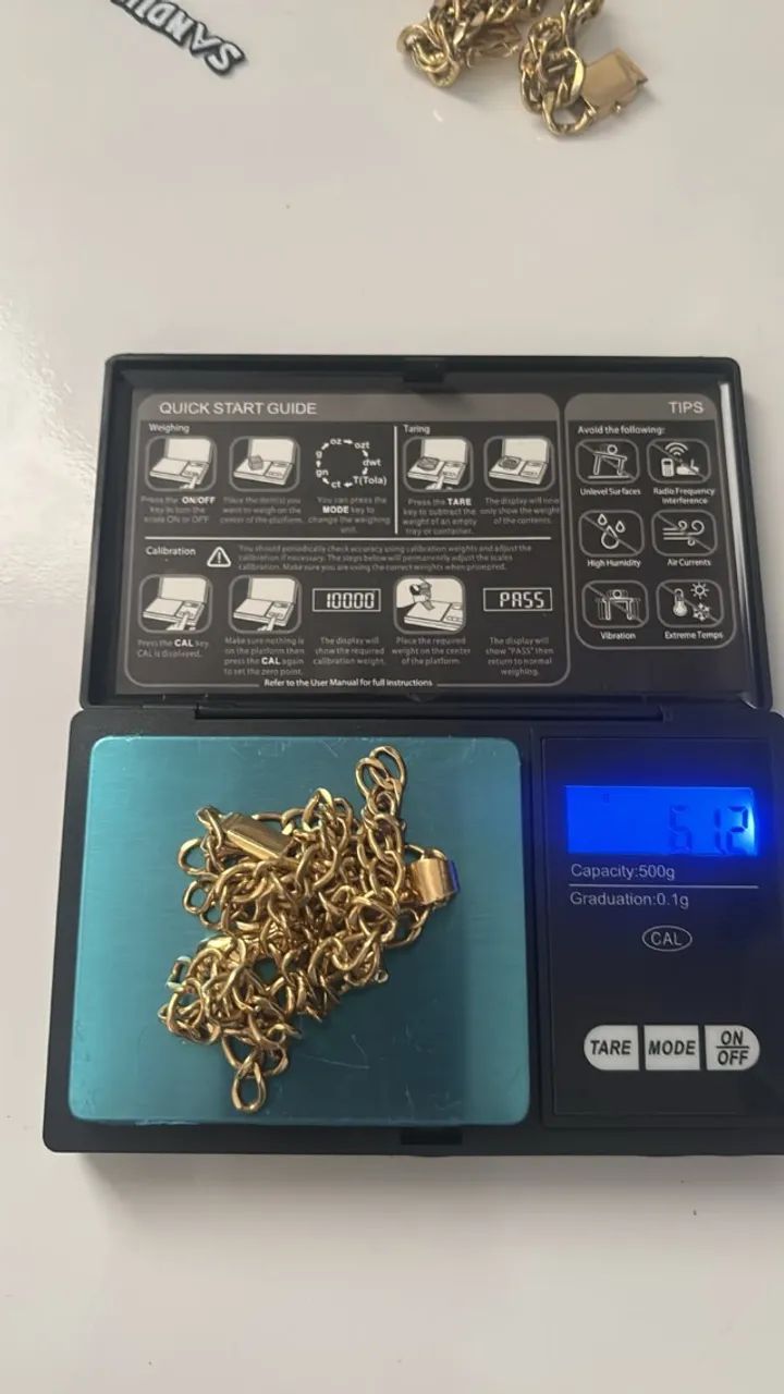 CORDAO + PULSEIRA OURO 18K - 83g - Foto 3