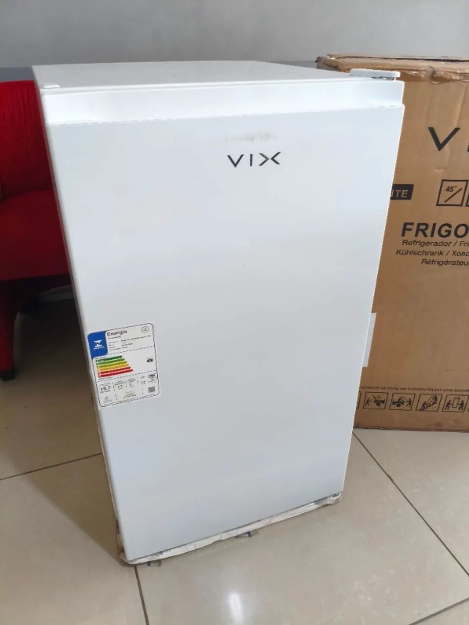 Frigobar VIX 115L + Novo + Nota + 1 Ano Garantia Fábrica + Cartão 12x!!!  - Foto 2