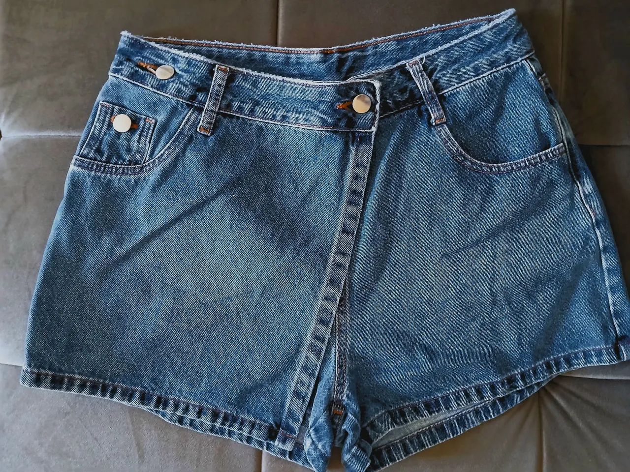 Shorts saia jeans 