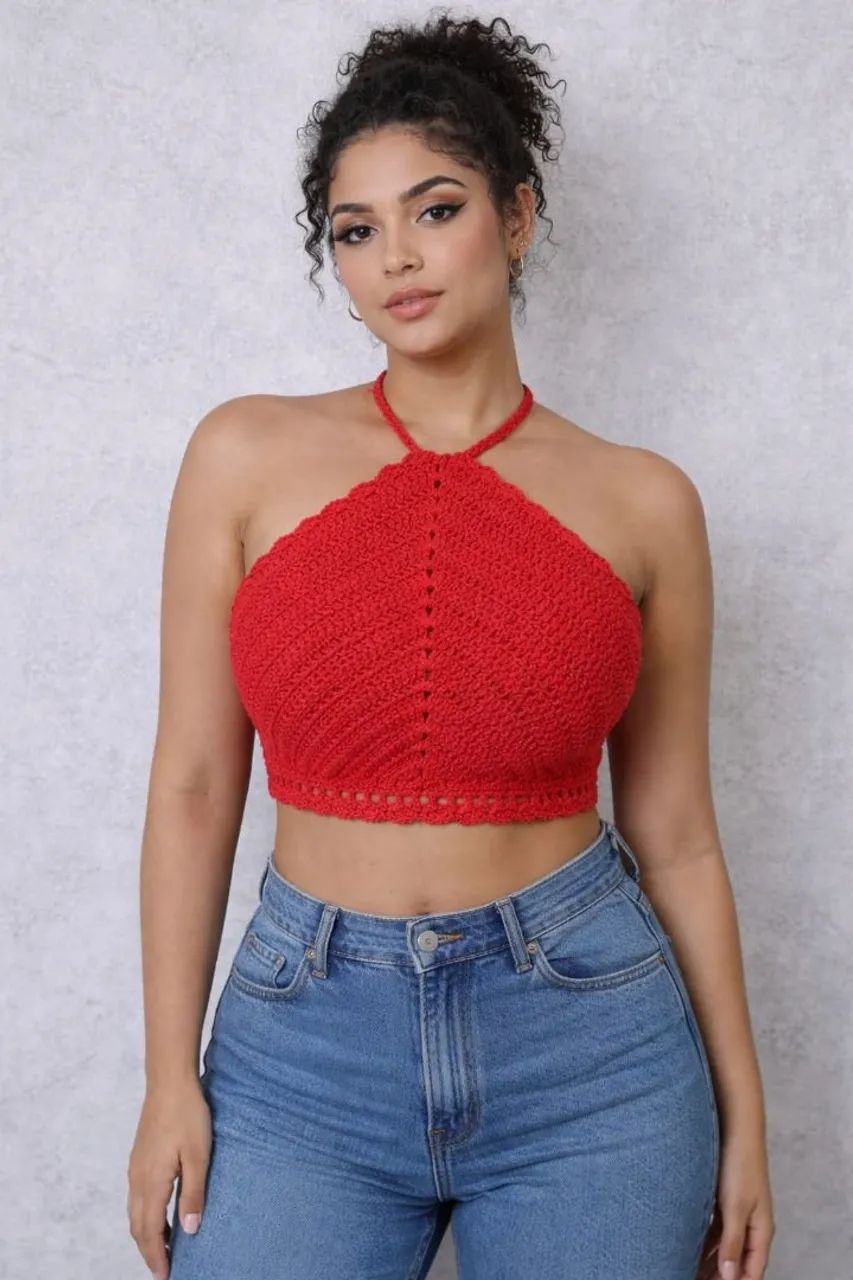 Cropped crochê  - Foto 2