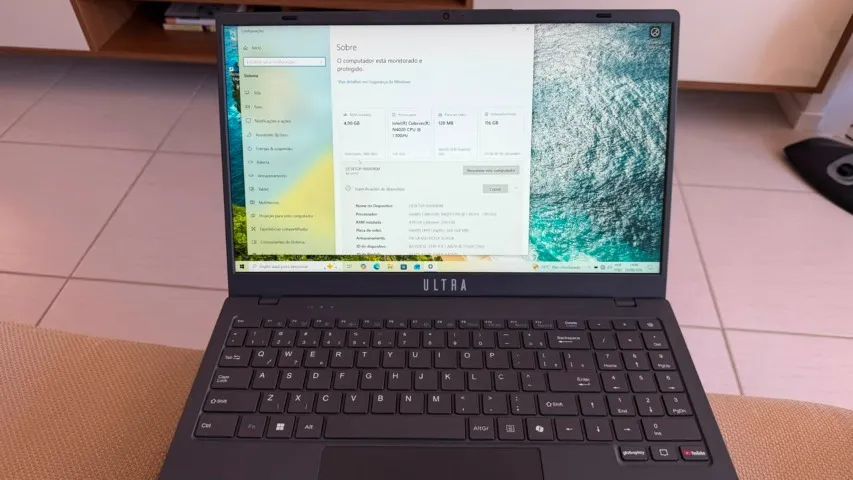 Note book Intel Celeron 4gb ram - Foto 4