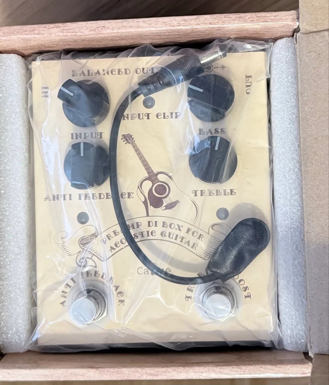 PreAmp DI para Violão  - Foto 4
