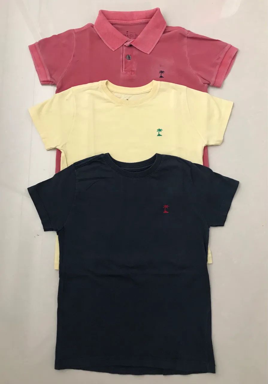 Kit 3 camisas Ad&co. Menino  - Foto 6