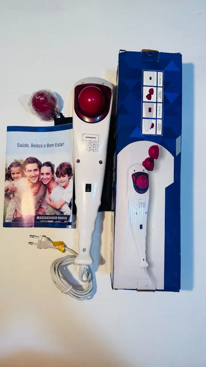 Massageador Manual Vibratorio com Infravermelho - Foto 4