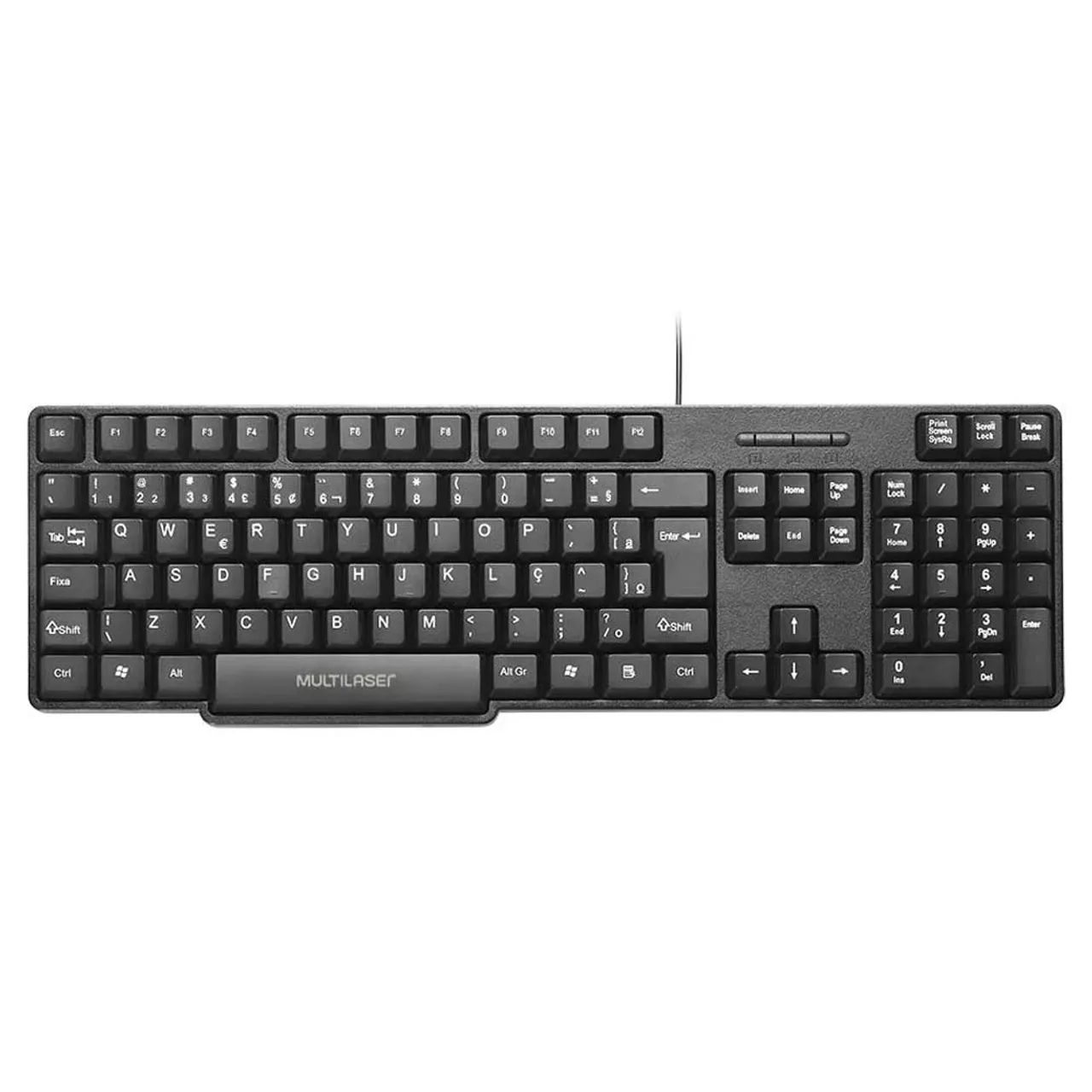 Teclado Multilaser Slim TC225 PS2 - Foto 2