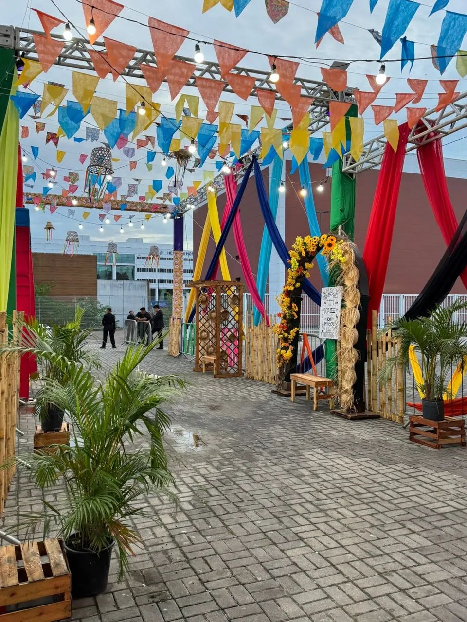 Decoração de festa junina 