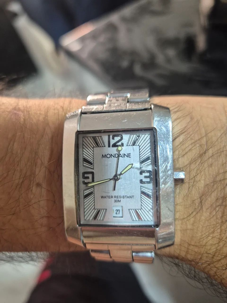 Relógio MONDAINE TANK  À QUARTZ   -   FUNCIONAMENTO OK - Foto 2