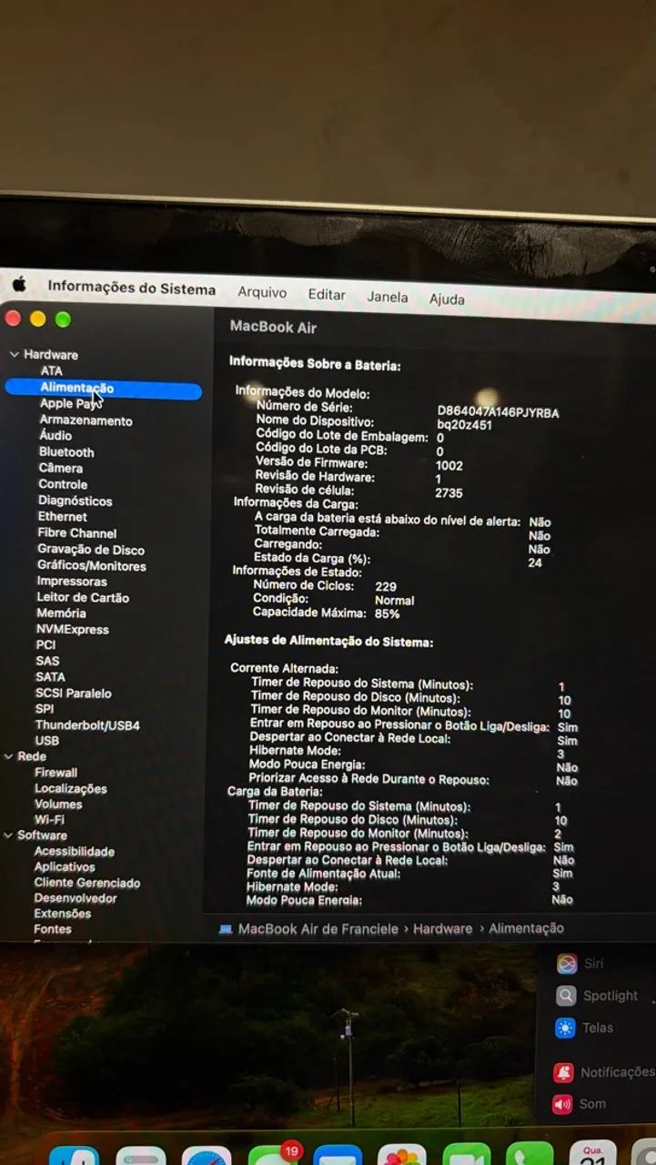 MacBook M1 256 GB prata - Foto 4