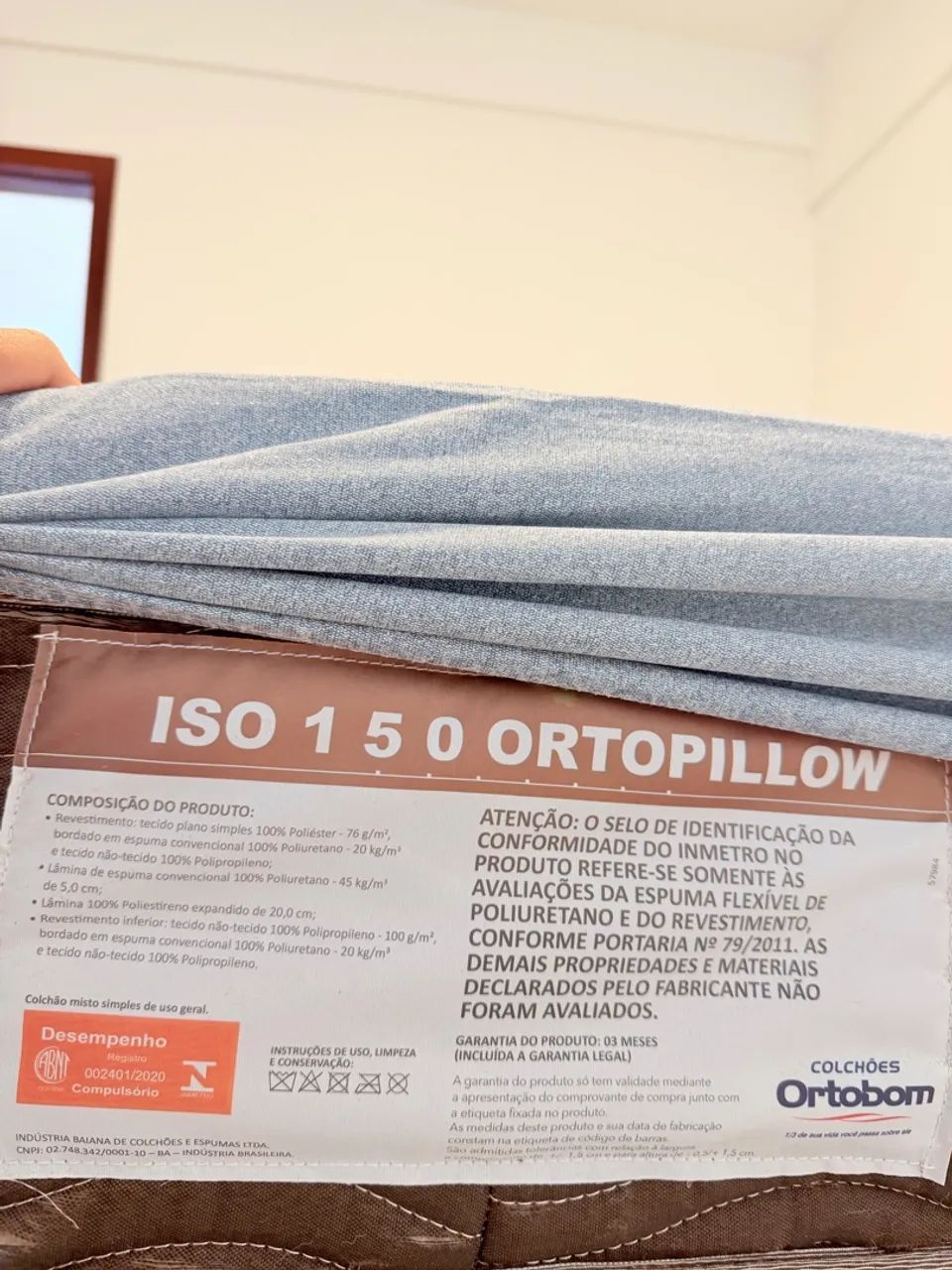 Cama Box de casal com colchão Ortobom - Foto 5