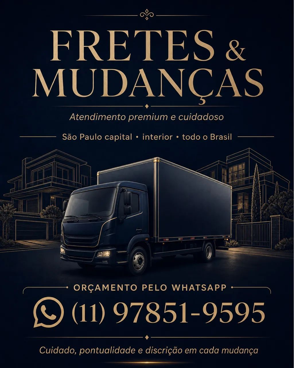 Fretes e Mudanças Premium em SP | Capital, Interior e Todo Brasil