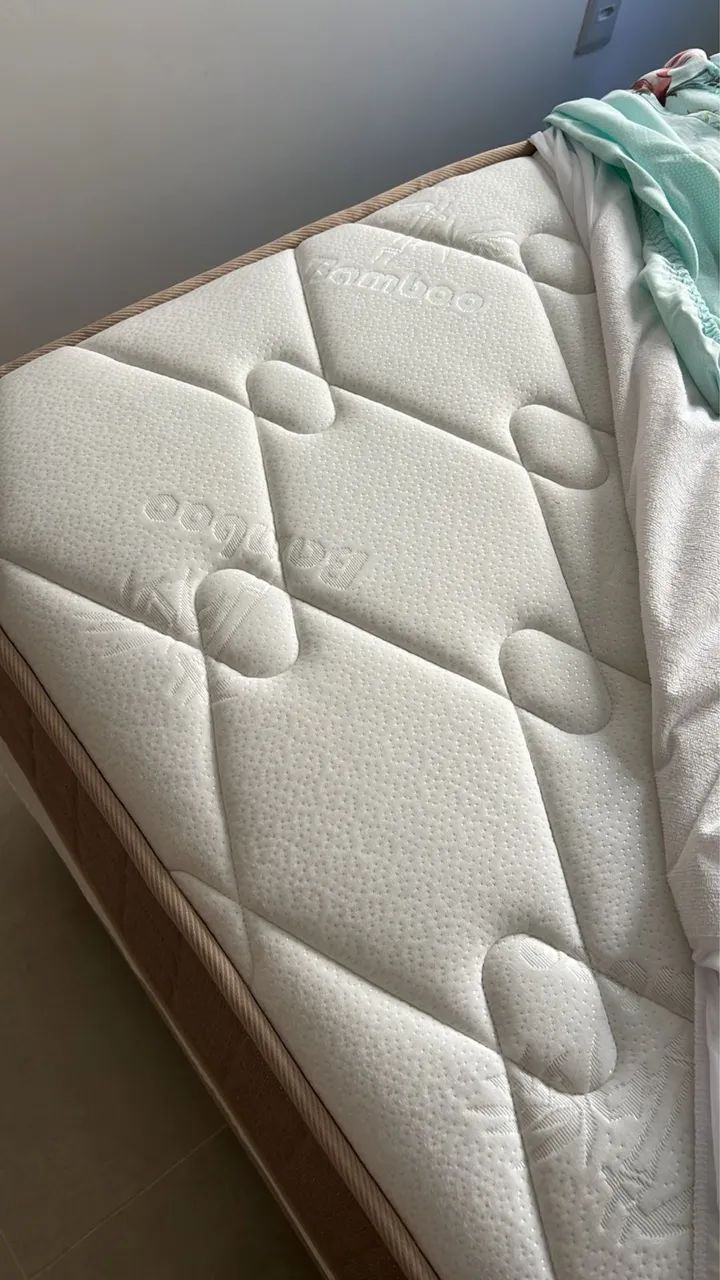 Cama King Size - Colchão com Tecnologia Bamboo e Pillow Top! - Foto 5