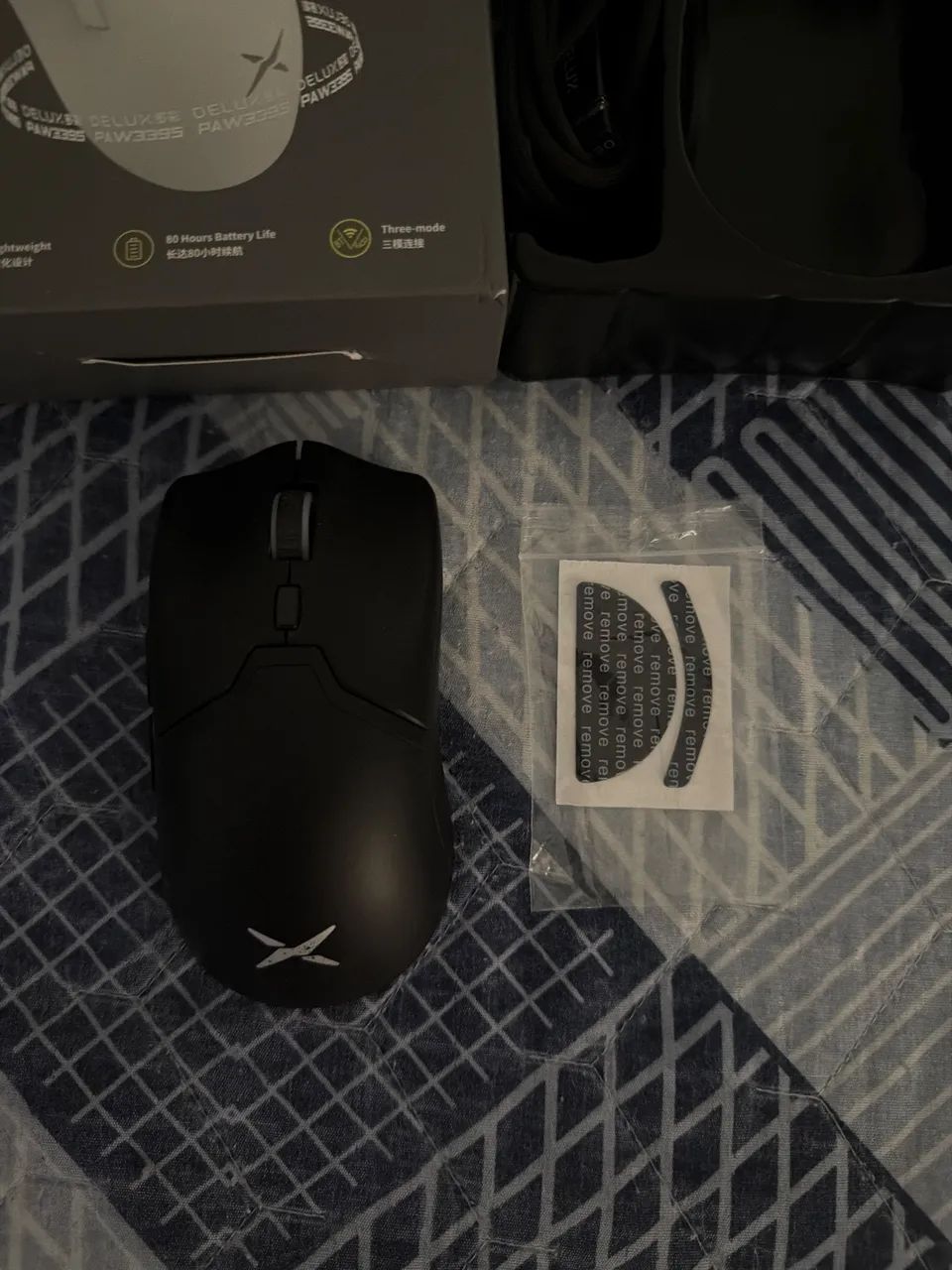 Mouse Delux m800 pro black - Foto 2