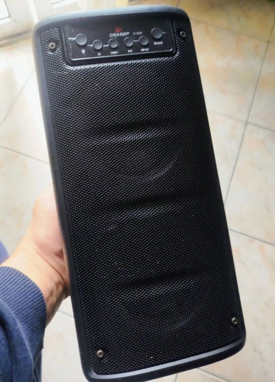 Caixa de Som Grasep D-3206 20W Bluetooth + RGB - Foto 2