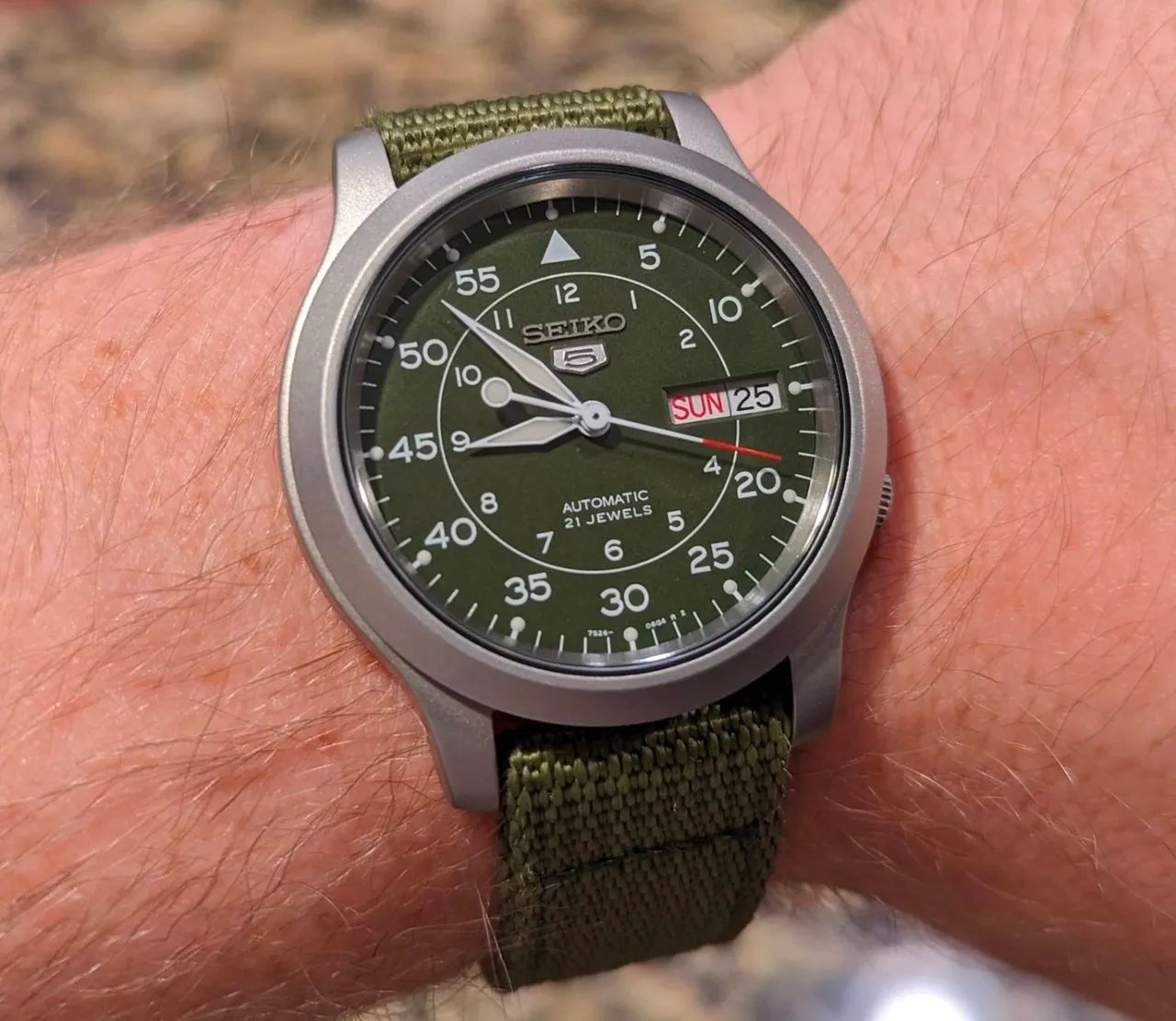 Relógio Seiko Militar automático  - Foto 4