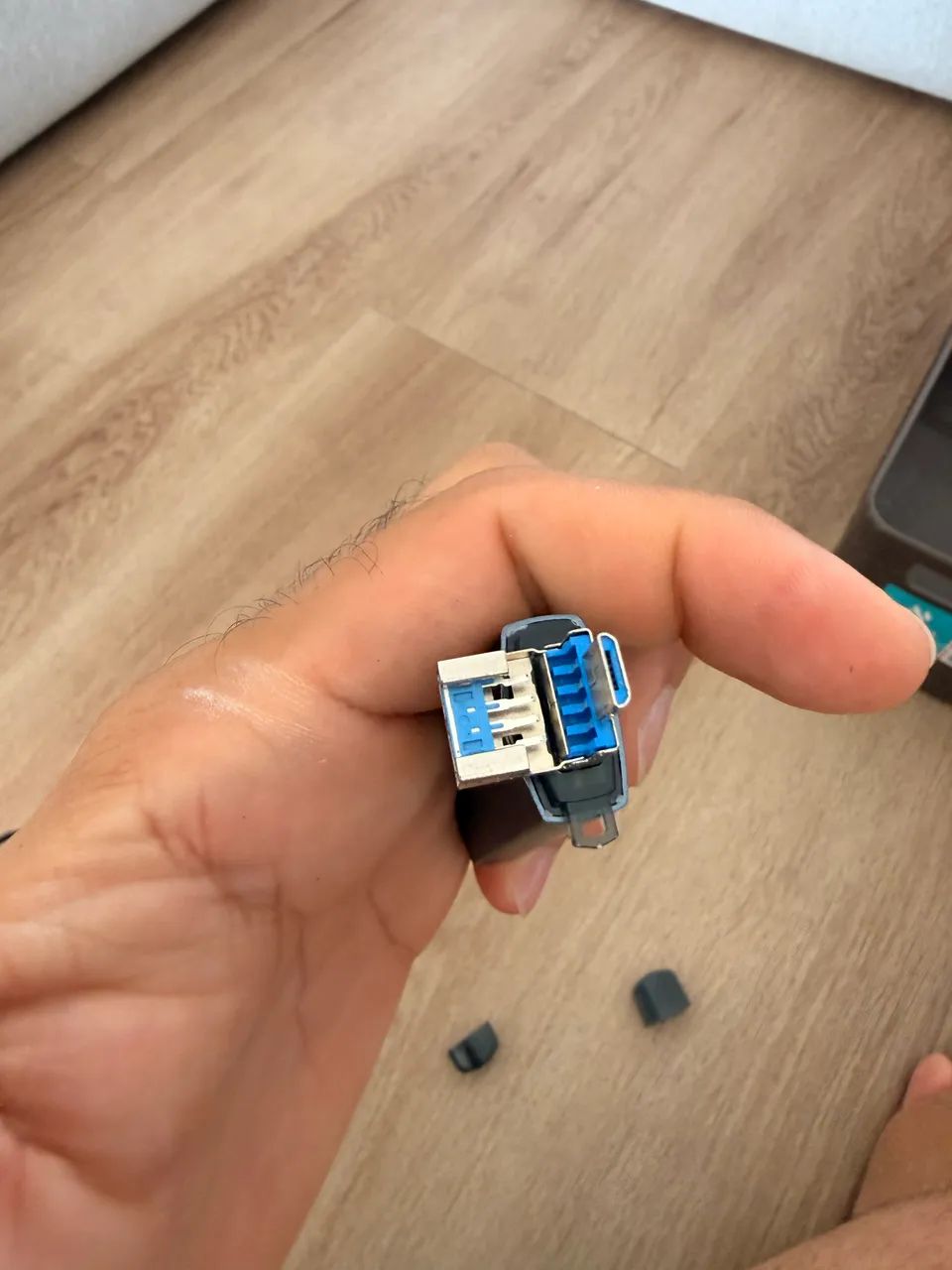 Adaptador USB Multifuncional USB-C / USB-A OTG - Foto 4