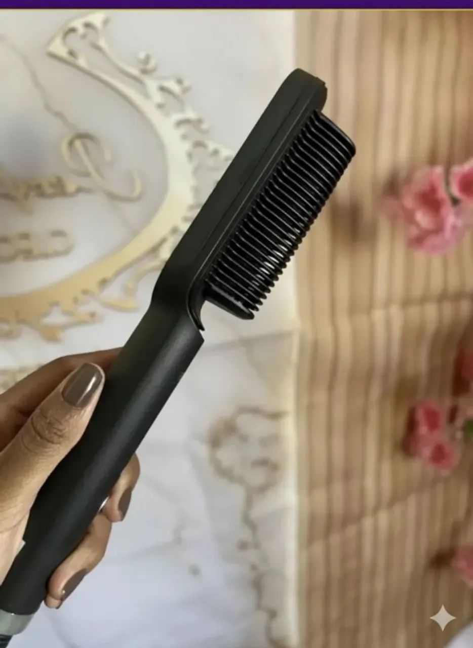 Escova Alisadora 3 em 1- NOVA  - Foto 2