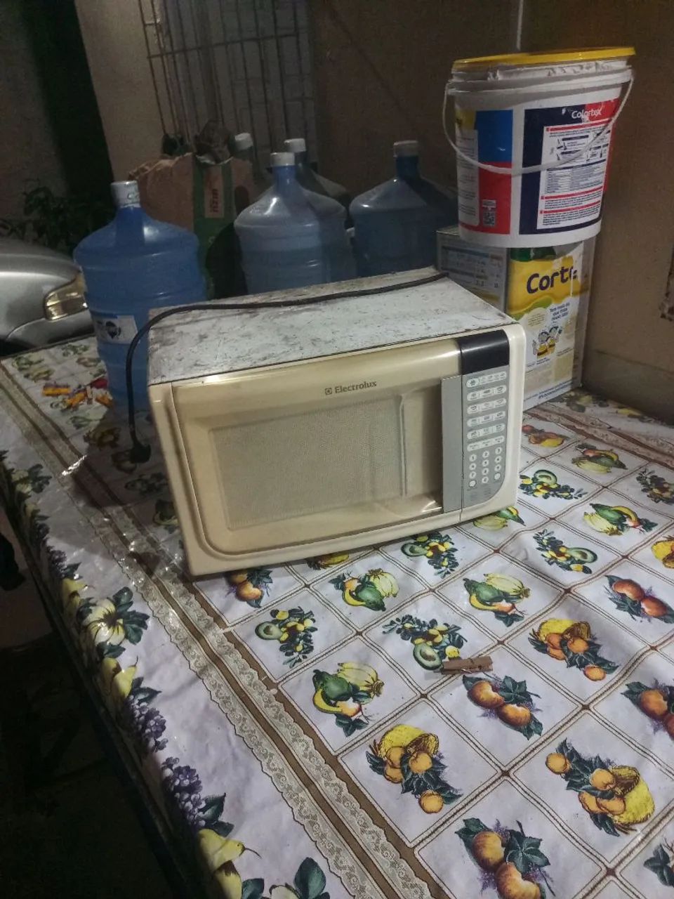 Microondas com problema na placa,para aproveitamento de peças 