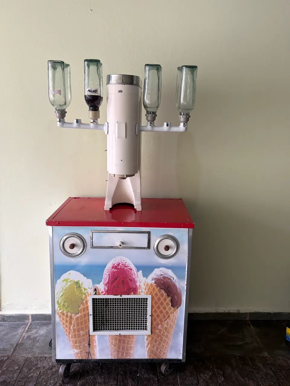 Máquina de sorvete italiano? sorvete da infância?