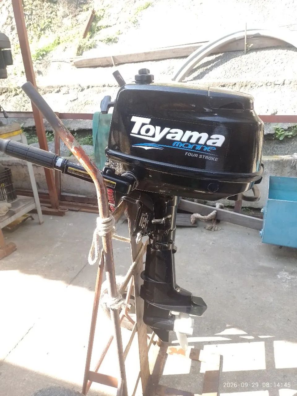 Motor de popa 6HP, 4 tempos 
