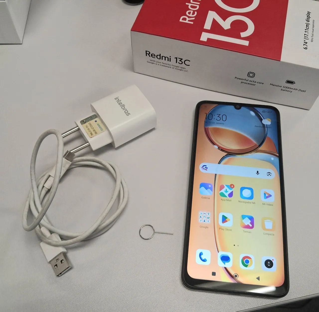 Smartphone redmi 13 c , praticamente novo - Foto 2