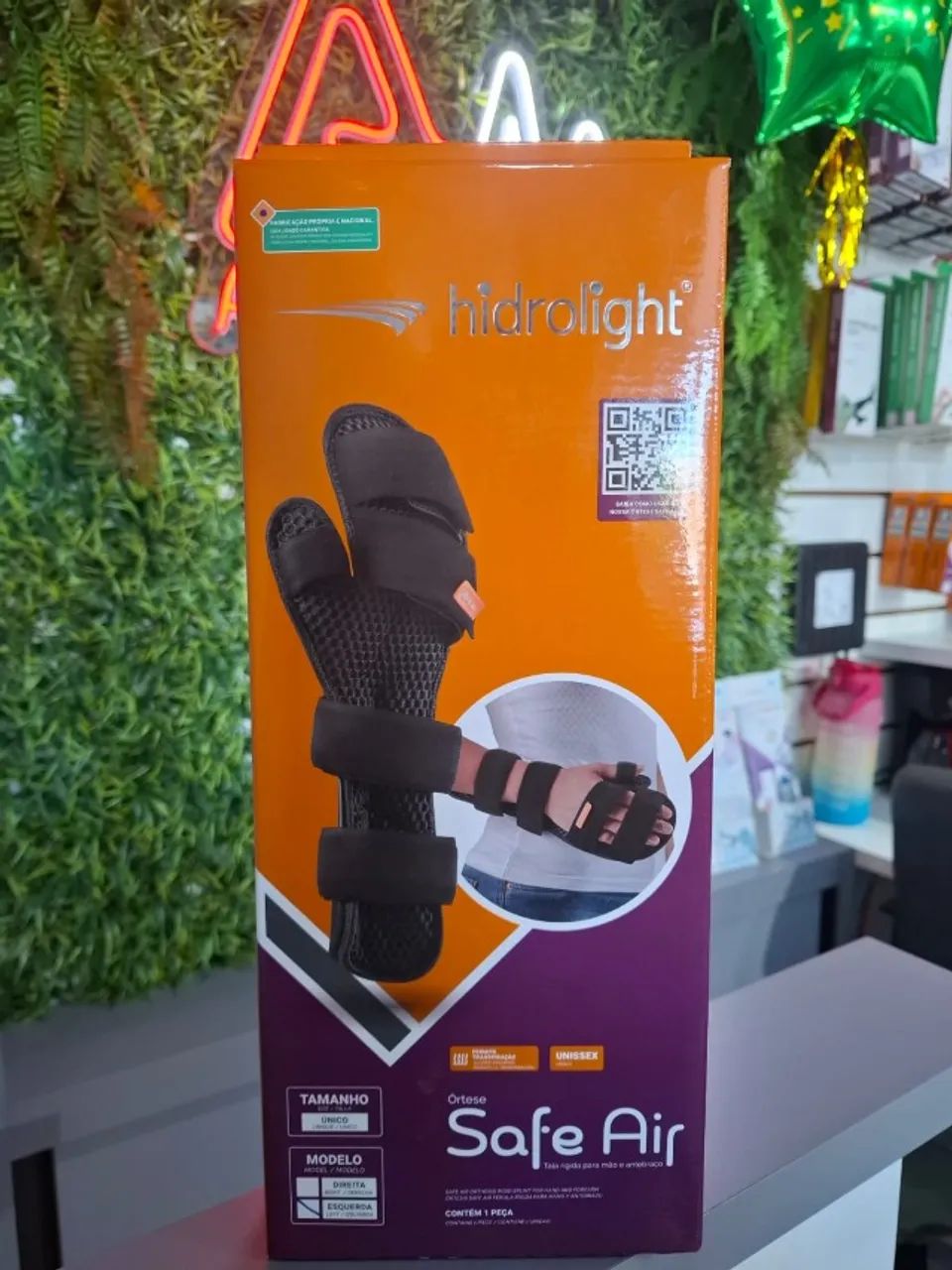 Tala Rígida para Mão e Antebraço - Hidrolight