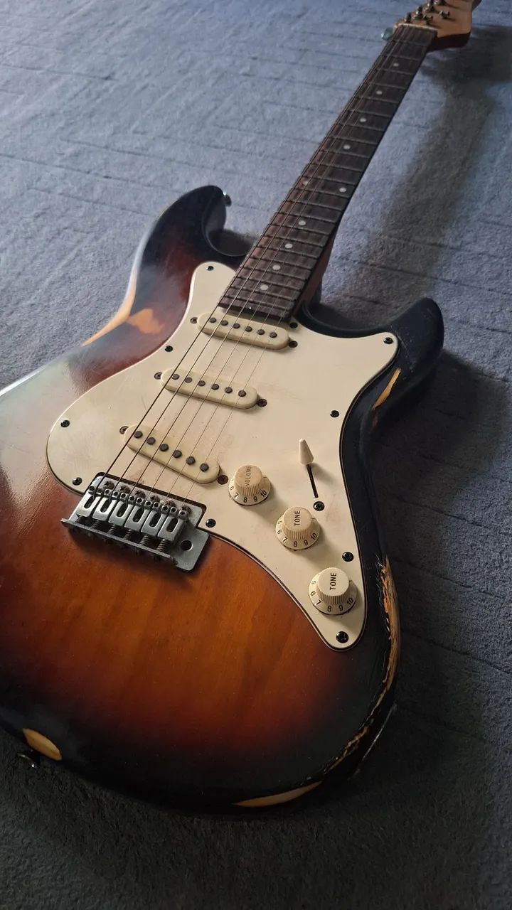 Guitarra stratocaster strinberg antiga  - Foto 2